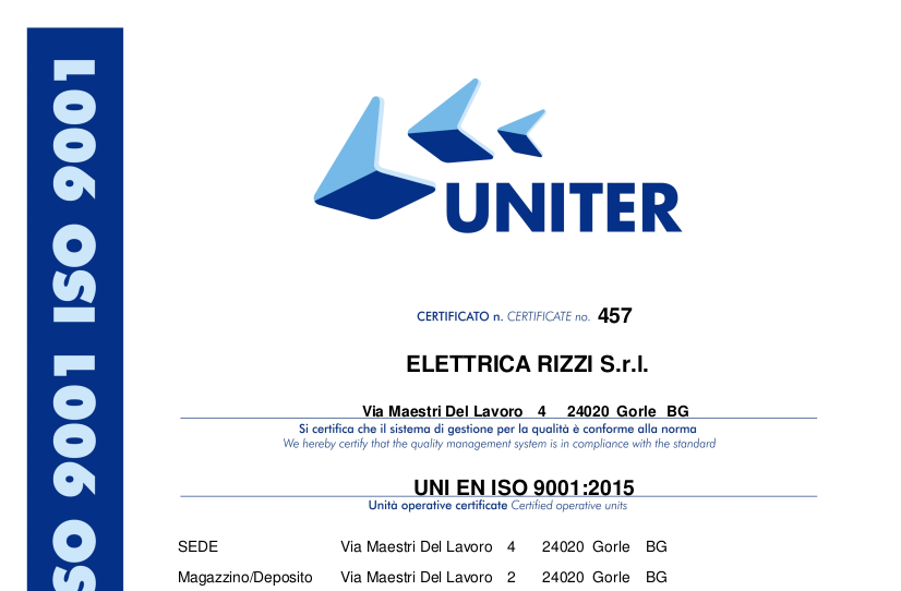 Certificato UNI EN ISO 9001_2015